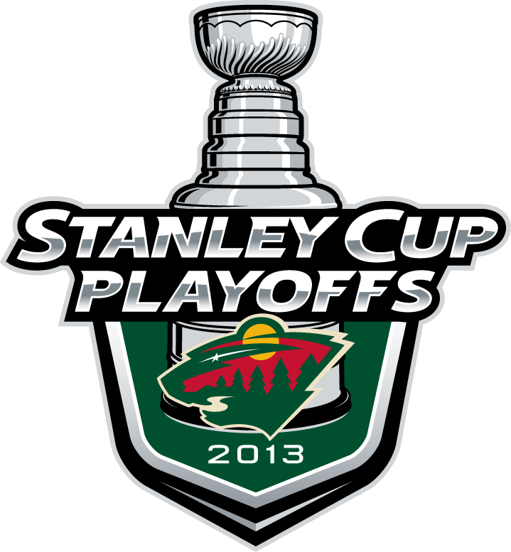 Minnesota Wild 2013 Playoffs Logo iron on heat transfer